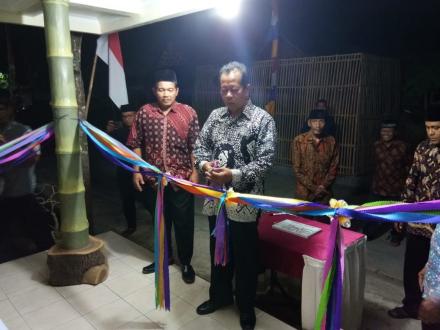 Peresmian Pos Ronda Pedukuhan Mangiran RT 120/121