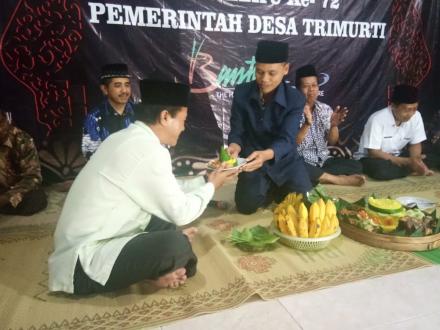 HUT KE 72 Desa Trimurti Gelar Sarasehan