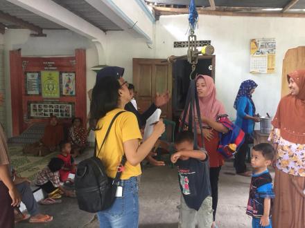 Kegiatan Posyandu Dusun Lopati