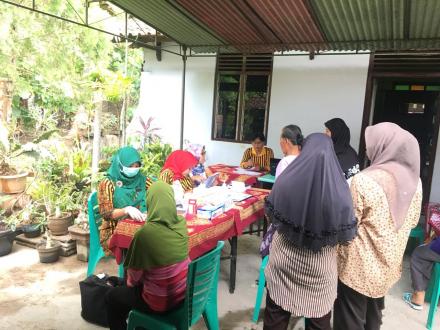 Kegiatan Posbindu Dusun Mangiran