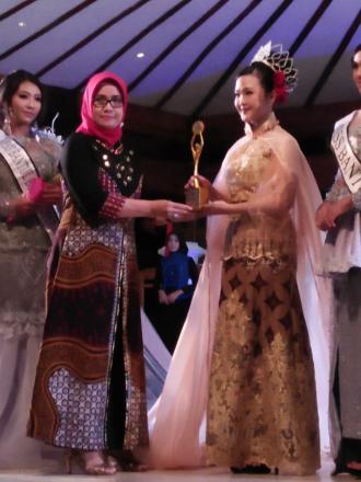 Novia Fitri Arthamurti Miss Bantul Dari Kecamatan Srandakan