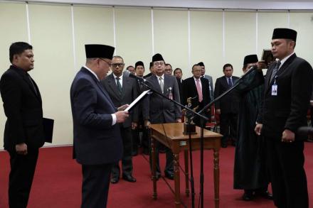 Pelantikan Direktur PDAM