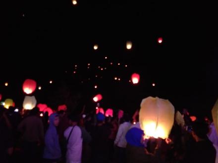 Festival Lampion Sambut Tahun Baru 2019