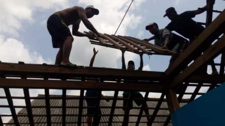 Persiapan Membangun Balai Warga