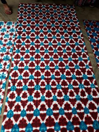 Pelatihan Pewarnaan Kain Shibori