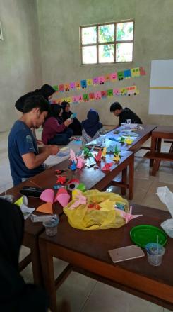 Perpisahan Dengan Murid  dan Guru PAUD.