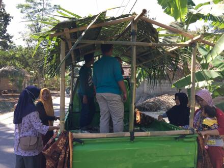 Persiapan Karnaval TK ABA Gambrengan dalam Memperingati Hari Kemerdekaan Ke-74