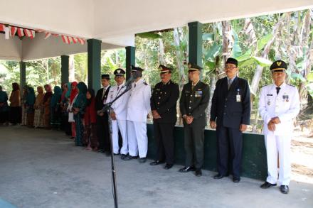 Penghormatan Kepada Pahlawan Aris dan Slamet oleh Masyarakat Cagunan