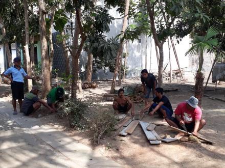 Pengembangan Penerangan Jalan Umum (PJU) Dusun Sapuangin