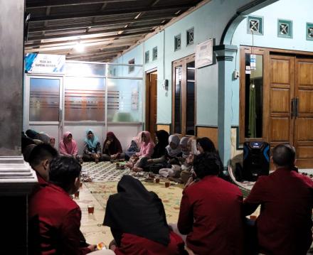 Rapat Pemaparan Program Kuliah Kerja Nyata Kelompok 105 Universitas Muhammadiyah Yogyakarta
