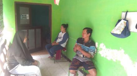 Dalam rangka pembuatan buku profil desa, tim KKN 80 lakukan observasi potensi dukuh
