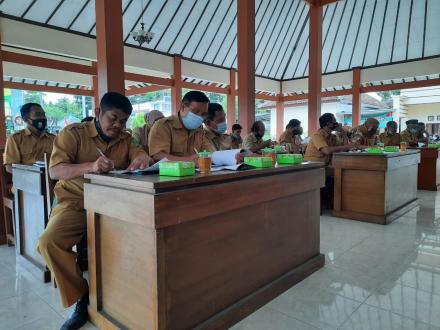 Rapat Koordinasi Pamong Kalurahan Trimurti