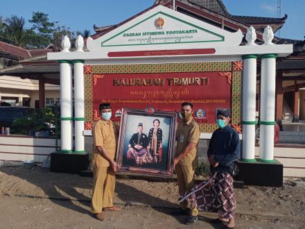 Kunjungan KPH Yudhonegoro di Kalurahan Trimurti
