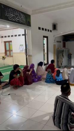 Pengadaan TPA Rutin di Masjid Nurul Huda