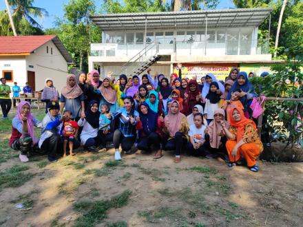 Senam Pagi Bersama KKN UAD UNIT XII A1 Sukses Meriahkan Warga Dusun Sawahan