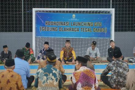 Doa Bersama dan Koordinasi Jelang Launching Gedung Olahraga Tegal Ombo