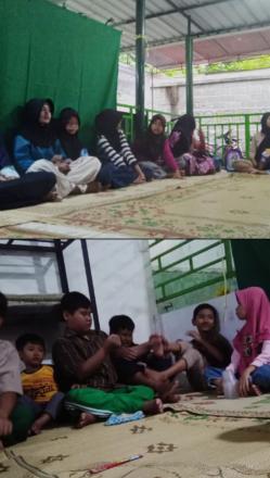 Kemeriahan Takjilan Edukatif Tim PLK UNY 