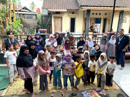Tingkatkan Kemampuan Membaca Al-Qur'an, KKN UNTIDAR Selenggarakan Lomba Baca Al-Qur'an bagi Anak-Ana